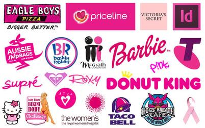 Examples of the Colour Pink in Marketing