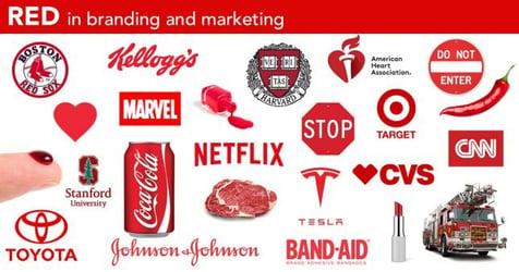 Examples of the Colour Red in Marketing