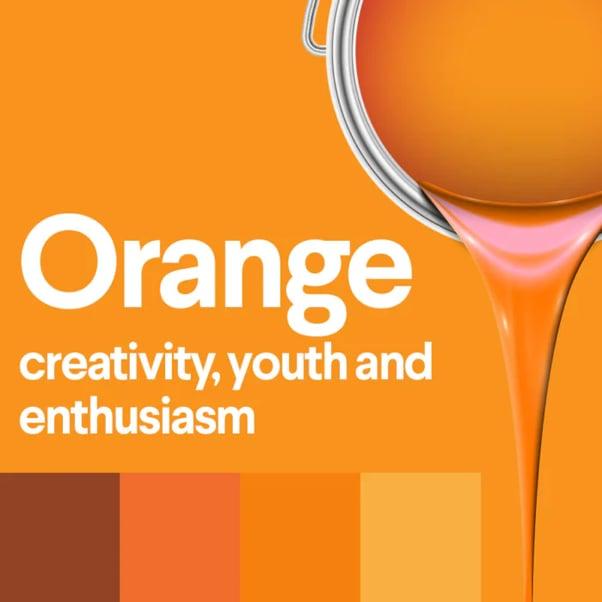 Orange Colour Psychology 